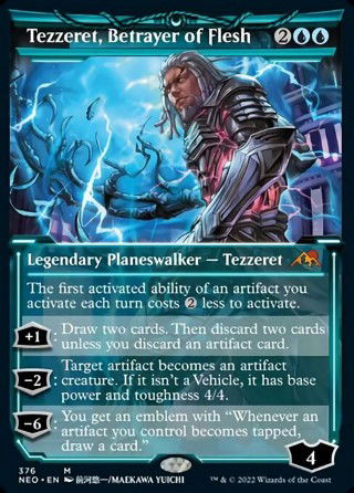 Tezzeret, Betrayer of Flesh (Kamigawa: Neon Dynasty)